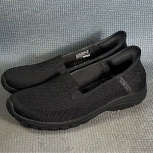 Skechers Hands Free Slip-ins Relaxed Fit Reggae Fest 2.0 Shoes Women’s Size 7